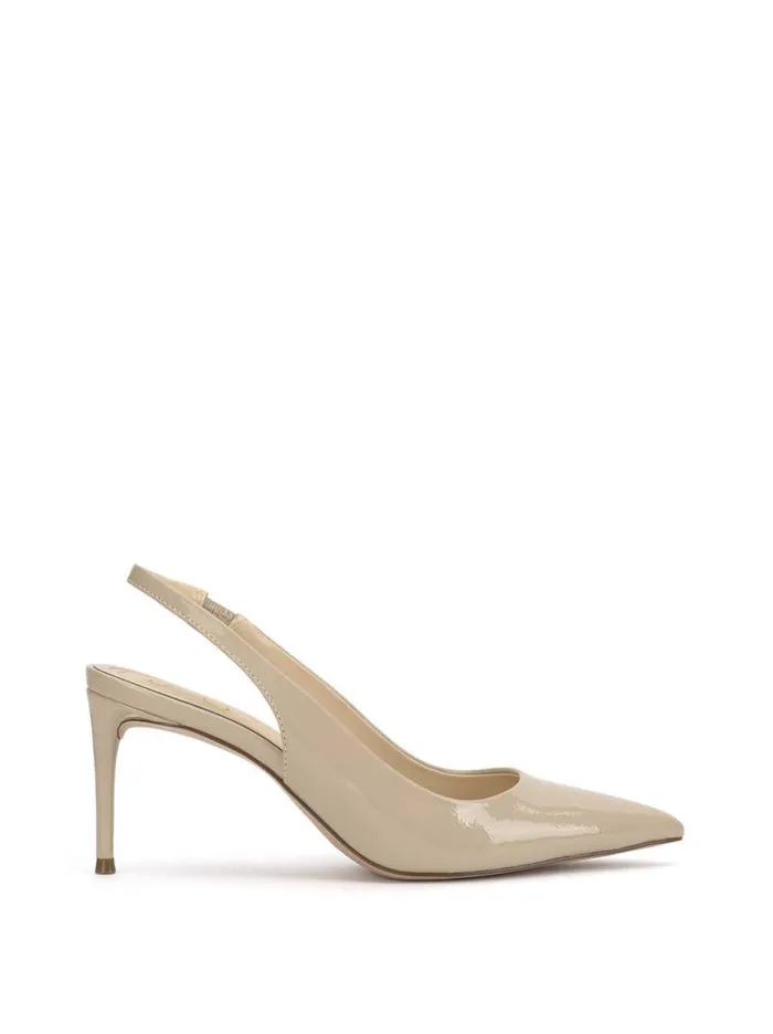 Women Pumps Jessica Simpson Souli Sling Back Heel In Stormy Grey