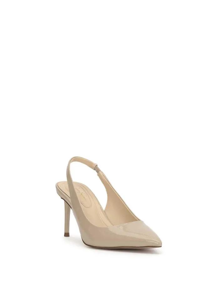 Women Pumps Jessica Simpson Souli Sling Back Heel In Stormy Grey