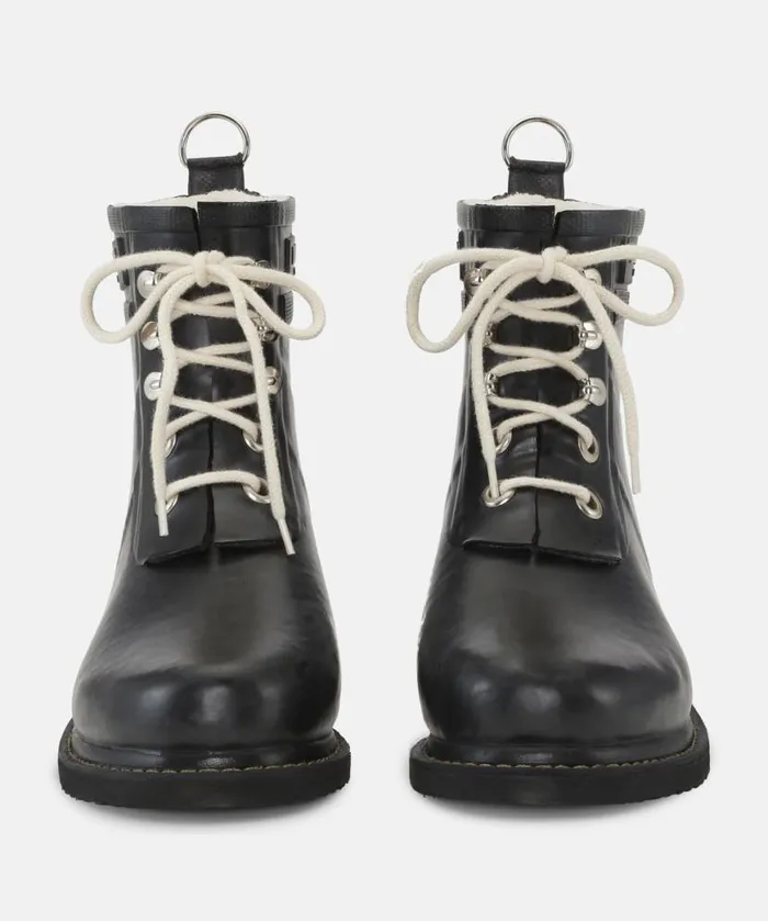 Women Rainboots Short Ilse Jacobsen Short Rubber Boots 8211 Black Women Rainboots Short Ilse Jacobsen Short Rubber Boots 8211 Black