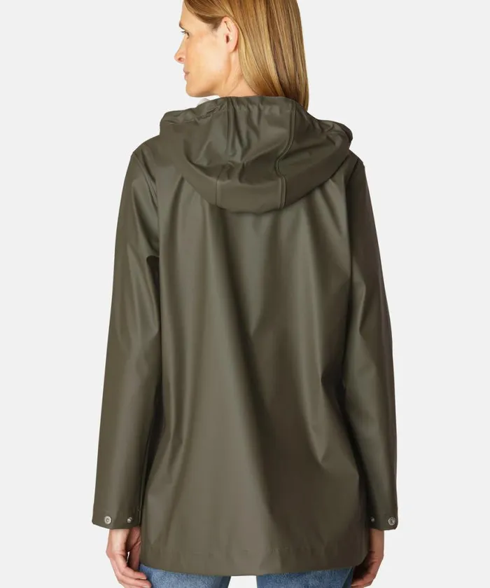 Women Raincoats Ilse Jacobsen Rain Jacket 8211 Army Women Raincoats Ilse Jacobsen Rain Jacket 8211 Army