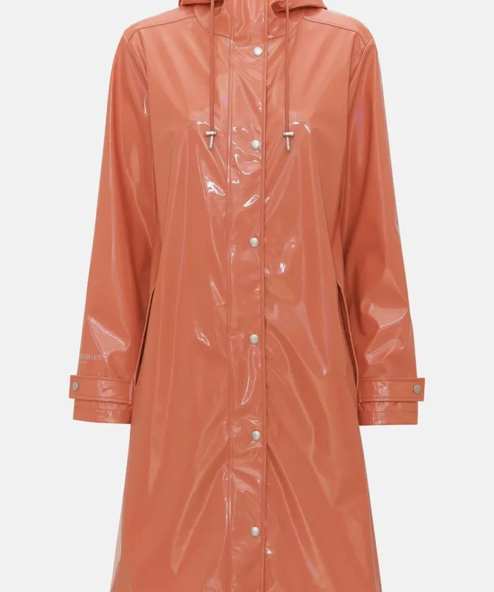 Women Raincoats Ilse Jacobsen Raincoat 8211 Apricot Women Raincoats Ilse Jacobsen Raincoat 8211 Apricot