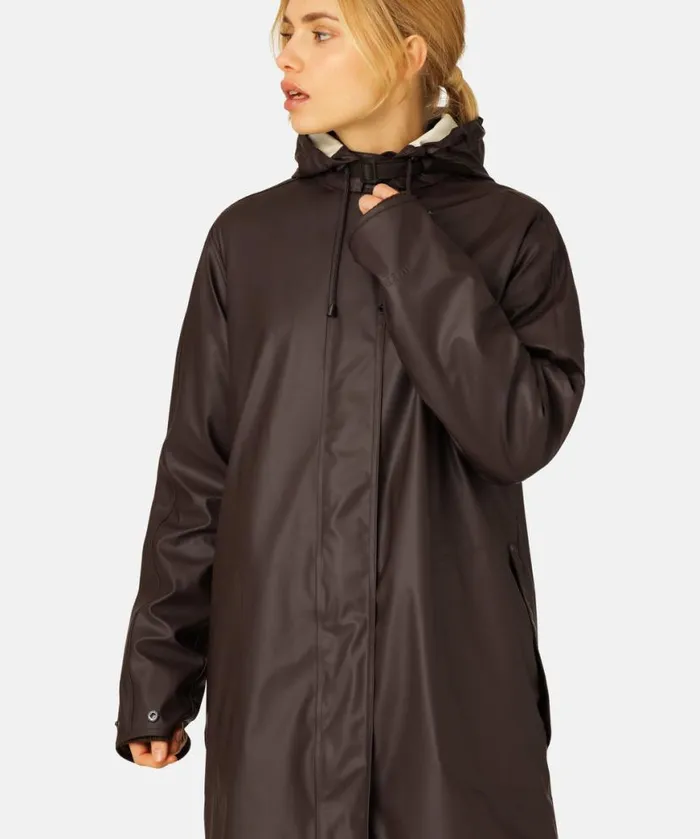 Women Raincoats Ilse Jacobsen Raincoat 8211 Ganache