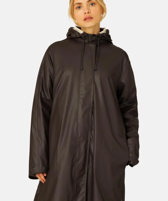 Women Raincoats Ilse Jacobsen Raincoat 8211 Ganache