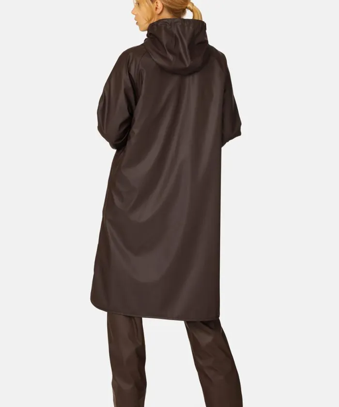 Women Raincoats Ilse Jacobsen Raincoat 8211 Ganache