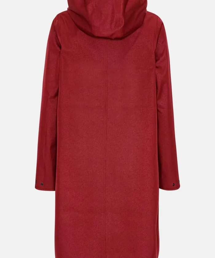 Women Raincoats Ilse Jacobsen Raincoat 8211 Rhubarb