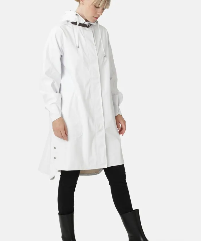 Women Raincoats Ilse Jacobsen Raincoat 8211 White