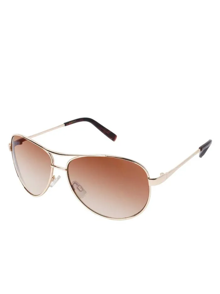 Women Readers Jessica Simpson Iconic Aviator Pilot Sunglasses With Bifocal Readers In Gold Women Readers Jessica Simpson Iconic Aviator Pilot Sunglasses With Bifocal Readers In Gold