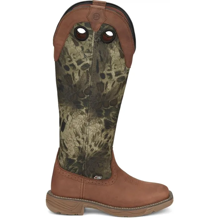 WOMEN Rush Strike 17034 Snake Resisting Boot Russett Justin Boots Work