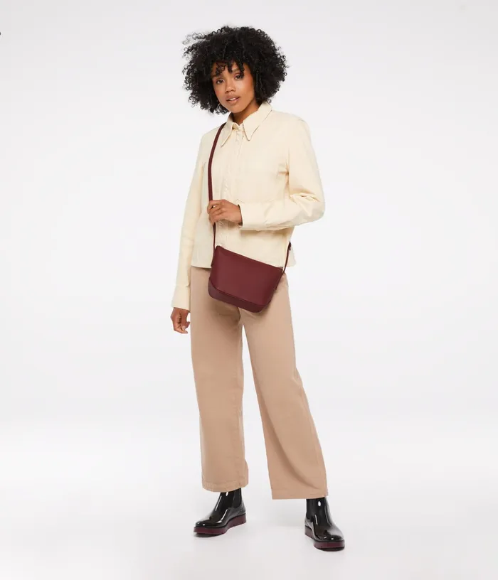 Women Sam Vegan Crossbody Bag 8211 Purity Beet Matt and Nat Crossbody