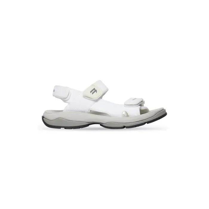 Women Sandals and Mules Balenciaga Tourist Sandal In White