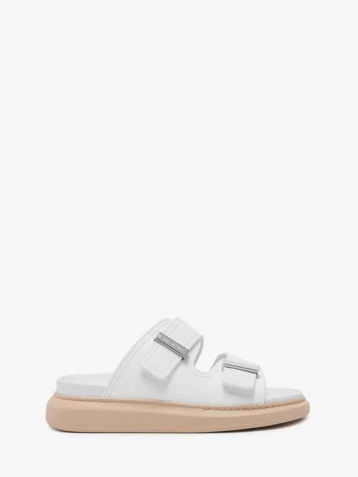 Women Sandals And Slides Alexander McQueen Hybrid Slide Ivoryblush