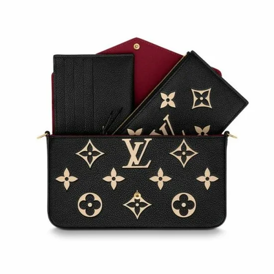 Women Shoulder and Totes Louis Vuitton Louis Vuitton Flicie Pochette Gray M69977 Black M80482 8211 Louis Vuitton Handbag Store