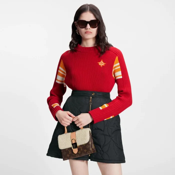 Women Shoulder and Totes Louis Vuitton Louis Vuitton Locky BB M46318 8211 Louis Vuitton Handbag Store