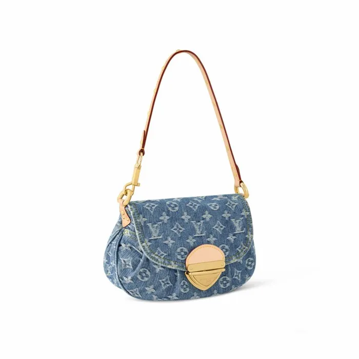 Women Shoulder and Totes Louis Vuitton Louis Vuitton M46829 Sunset Denim Blue 8211 Louis Vuitton Handbag Store