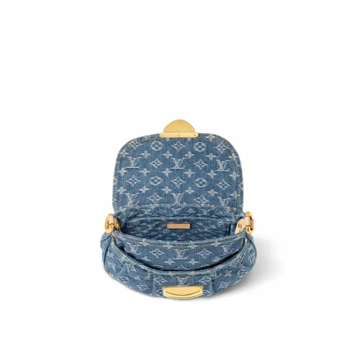 Women Shoulder and Totes Louis Vuitton Louis Vuitton M46829 Sunset Denim Blue 8211 Louis Vuitton Handbag Store
