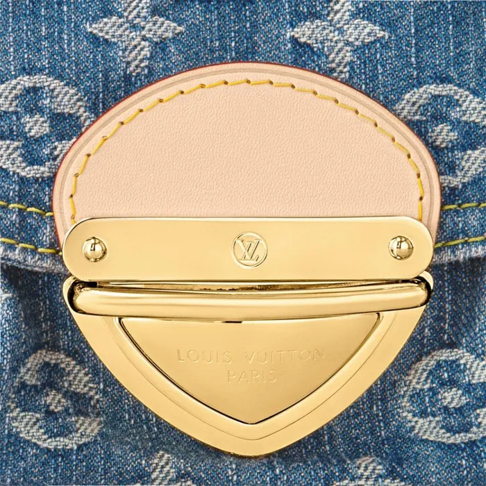Women Shoulder and Totes Louis Vuitton Louis Vuitton M46829 Sunset Denim Blue 8211 Louis Vuitton Handbag Store