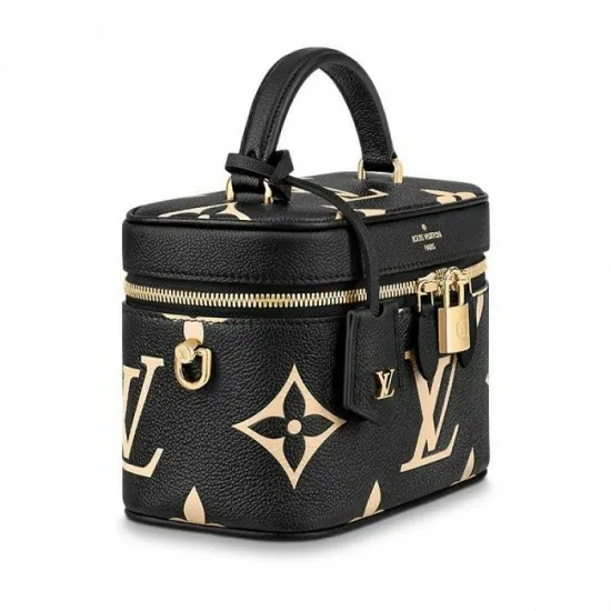 Women Shoulder and Totes Louis Vuitton Louis Vuitton Vanity PM Black M45780 Creme M45599 8211 Louis Vuitton Handbag Store