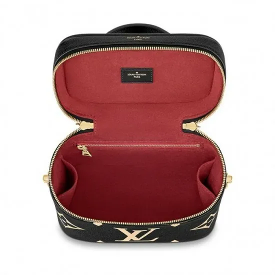 Women Shoulder and Totes Louis Vuitton Louis Vuitton Vanity PM Black M45780 Creme M45599 8211 Louis Vuitton Handbag Store
