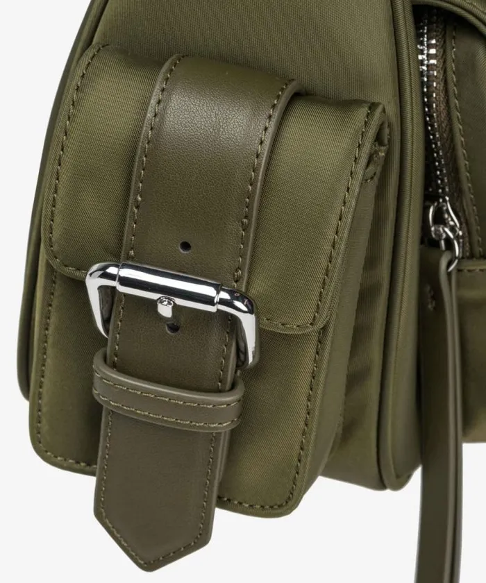 Women Shoulder Bags Pinko Cargo Bag In Recycled Technical Fabric Plantationshiny Nickel Women Shoulder Bags Pinko Cargo Bag In Recycled Technical Fabric Plantationshiny Nickel