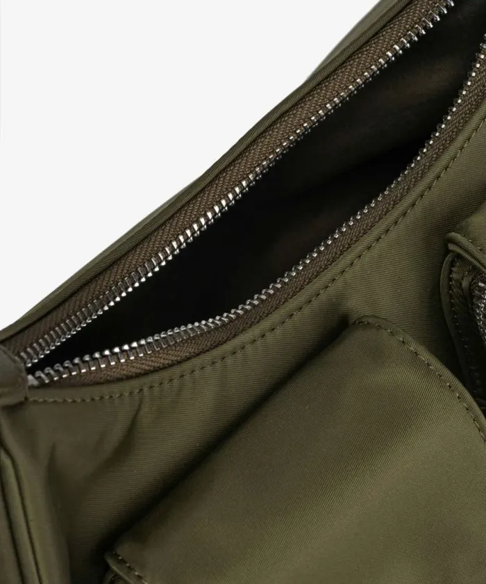 Women Shoulder Bags Pinko Cargo Bag In Recycled Technical Fabric Plantationshiny Nickel Women Shoulder Bags Pinko Cargo Bag In Recycled Technical Fabric Plantationshiny Nickel