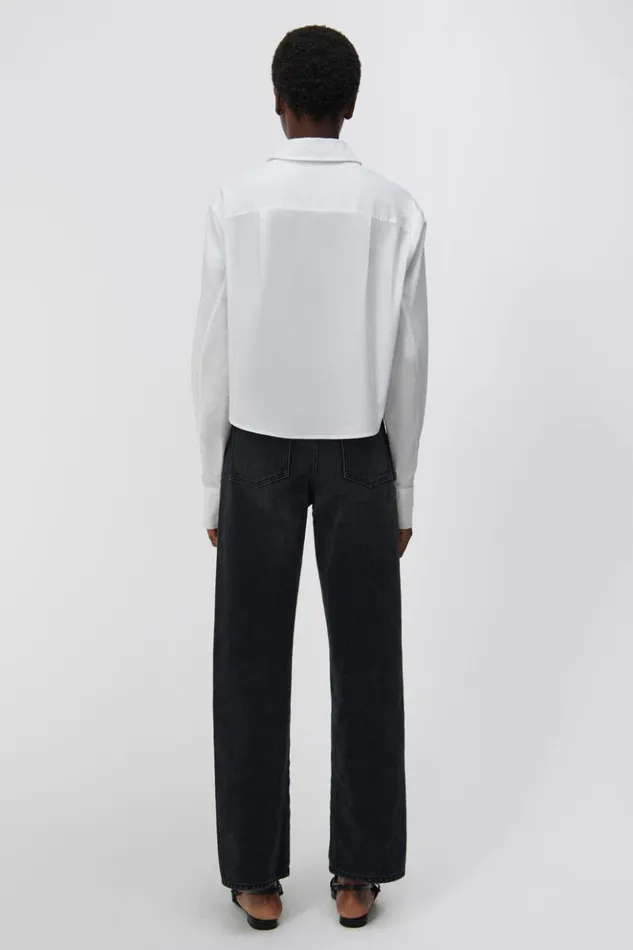Women Signature Blythe Top White Jonathan Simkhai Tops and Bodysuits