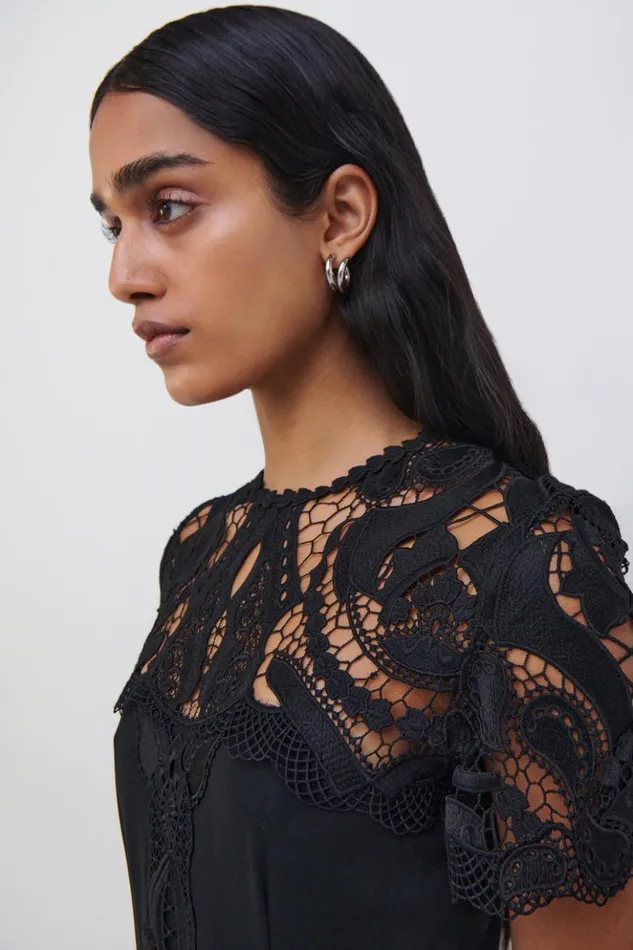 Women Signature Paislee Tee Dress Black Jonathan Simkhai Dresses and Jumpsuits