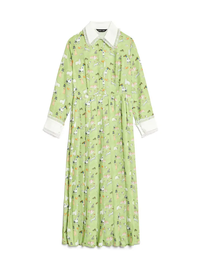 Women Sister Jane Dresses Companions Midi Dress Greenery Green