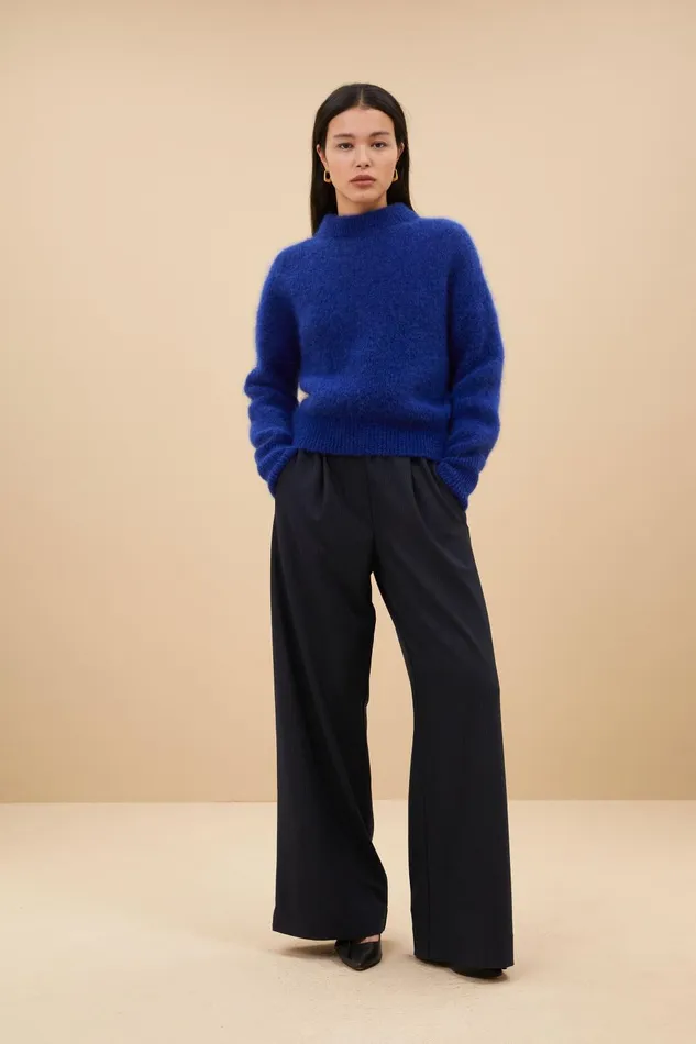 Women Sonny Pullover Queens Blue Bybar Pullovers