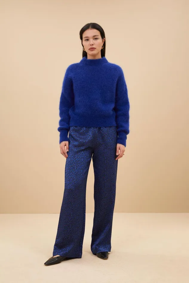 Women Sonny Pullover Queens Blue Bybar Pullovers