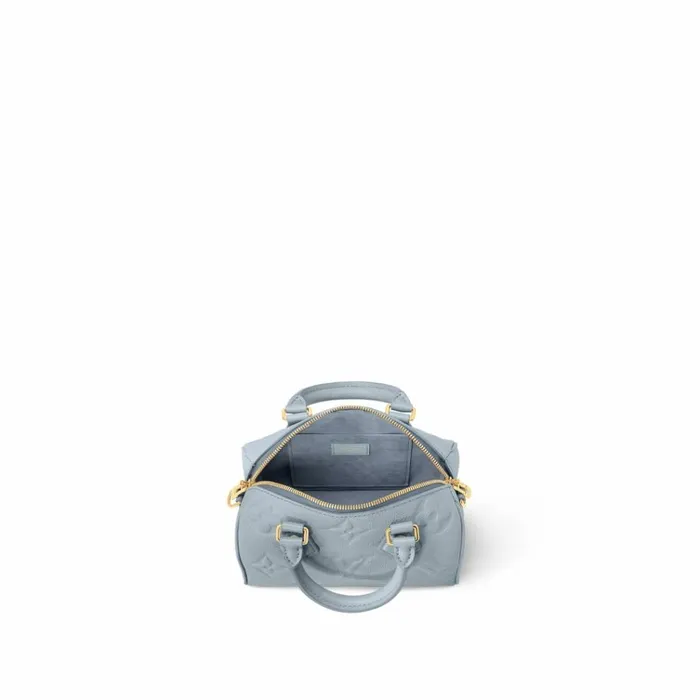 Women Speedy Bag Louis Vuitton Louis Vuitton M46484 Speedy Bandoulire 20 Blue Hour 8211 Louis Vuitton Handbag Store