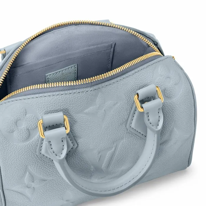 Women Speedy Bag Louis Vuitton Louis Vuitton M46484 Speedy Bandoulire 20 Blue Hour 8211 Louis Vuitton Handbag Store