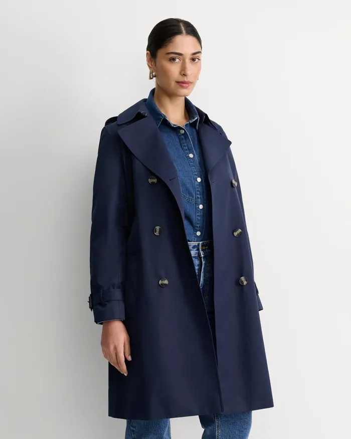 Women Sportscraft Jackets and Coats Audrey Short Trench Navy