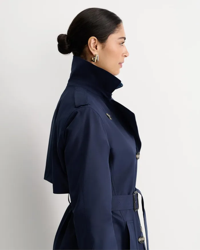Women Sportscraft Jackets and Coats Audrey Short Trench Navy