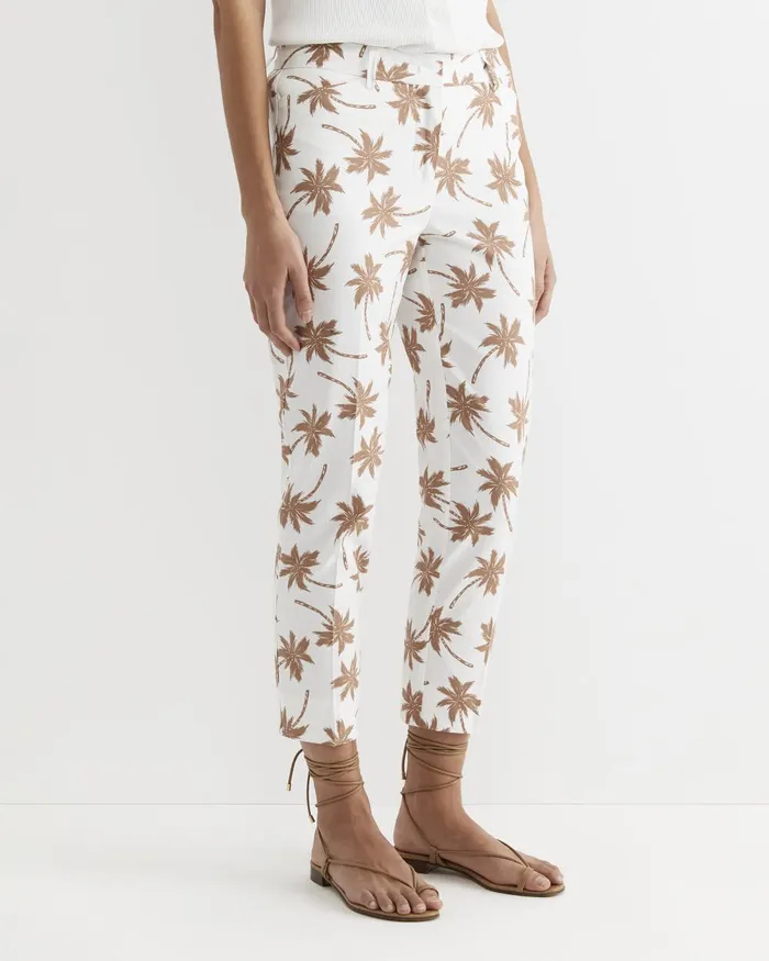 Women Sportscraft Sets Palm Venus Capri Tanwhite