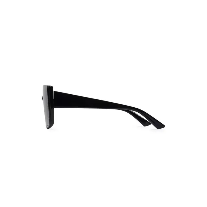 Women Sunglasses Balenciaga Shield Square Sunglasses In Black