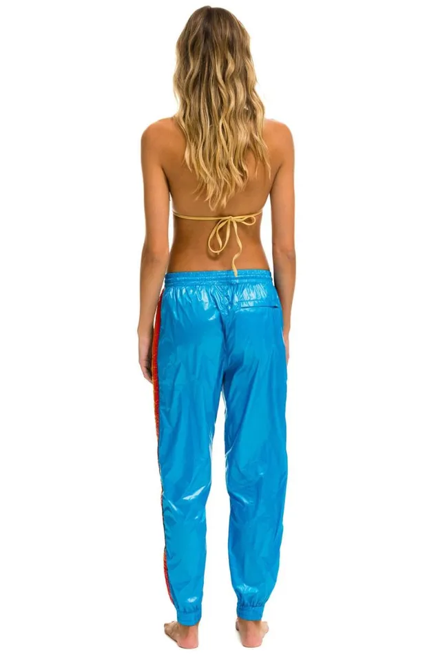 Women Sweatpants Aviator Nation 5 Stripe Wind Pant 8211 Dresden