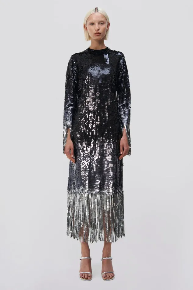 Women Talya Gown Black Ombre Jonathan Simkhai Dresses and Jumpsuits