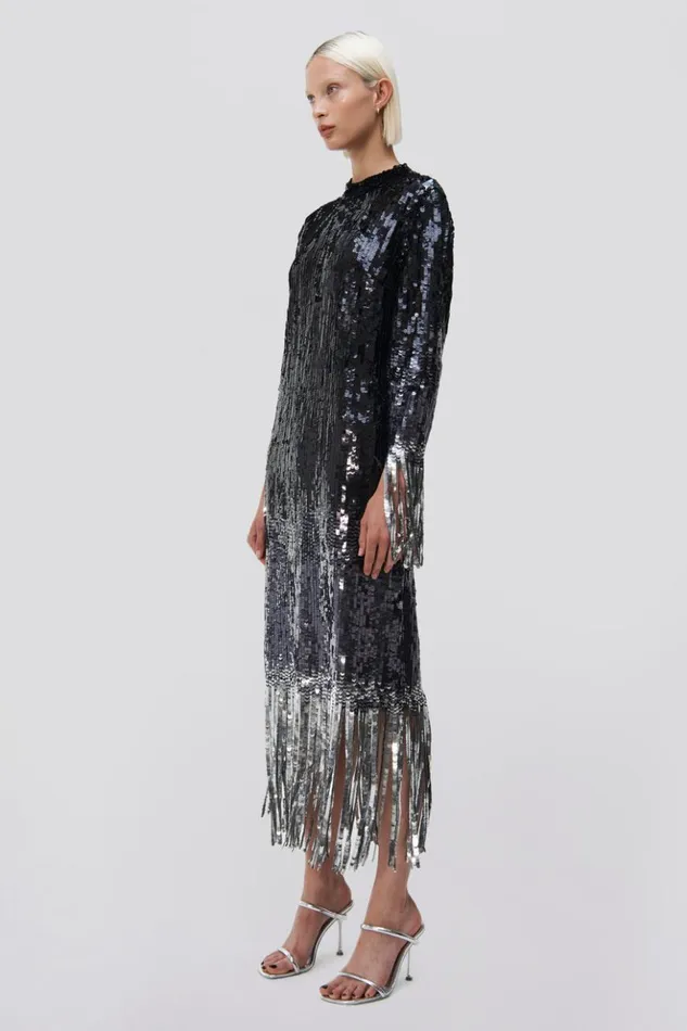Women Talya Gown Black Ombre Jonathan Simkhai Dresses and Jumpsuits