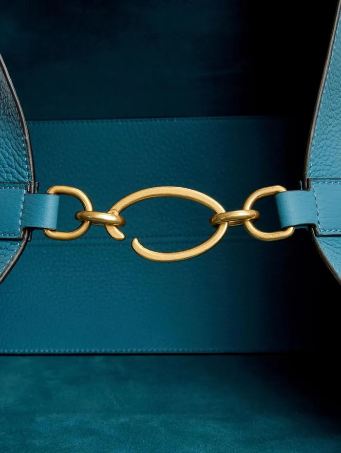Women The Topaz Denim Blue Oscar De La Renta Handbags Women The Topaz Denim Blue Oscar De La Renta Handbags