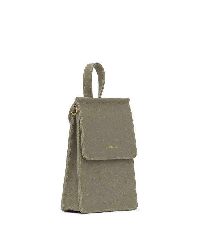 Women Thessa Vegan Crossbody Bag 8211 Vintage Sage Matt and Nat Crossbody