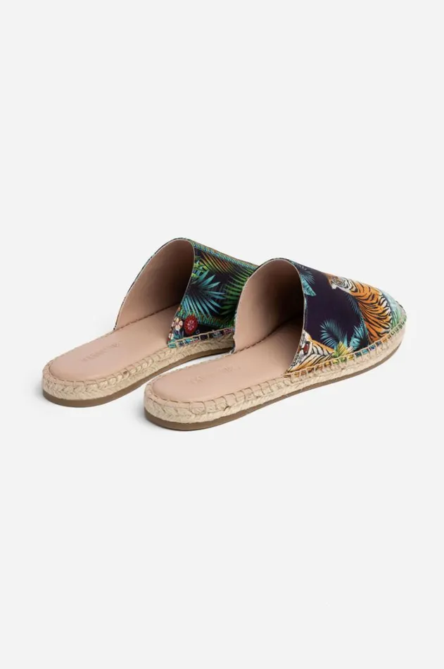 Women TIGRES MULE ESPADRILLE Tigres Print Johnny Was Shoes Women TIGRES MULE ESPADRILLE Tigres Print Johnny Was Shoes