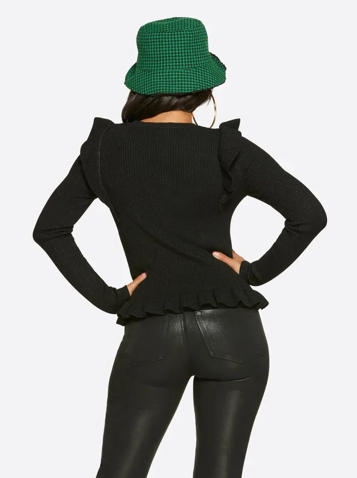 Women Tops and Tees Jessica Simpson Skye Sweater In Black
