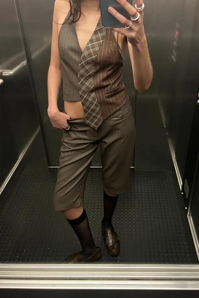 Women Tuesday Tailored Capri Trousers Jaded London CoOrds
