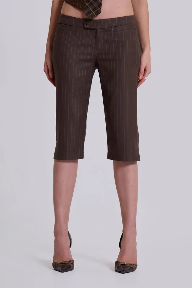 Women Tuesday Tailored Capri Trousers Jaded London CoOrds