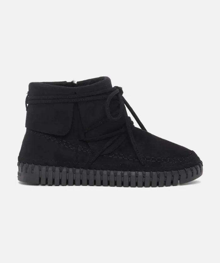 Women Tulip Flats Ilse Jacobsen Ankle Boots 8211 Black Women Tulip Flats Ilse Jacobsen Ankle Boots 8211 Black