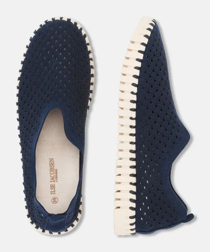 Women Tulip Flats Ilse Jacobsen Tulip SlipIn 8211 Dark Indigo Women Tulip Flats Ilse Jacobsen Tulip SlipIn 8211 Dark Indigo