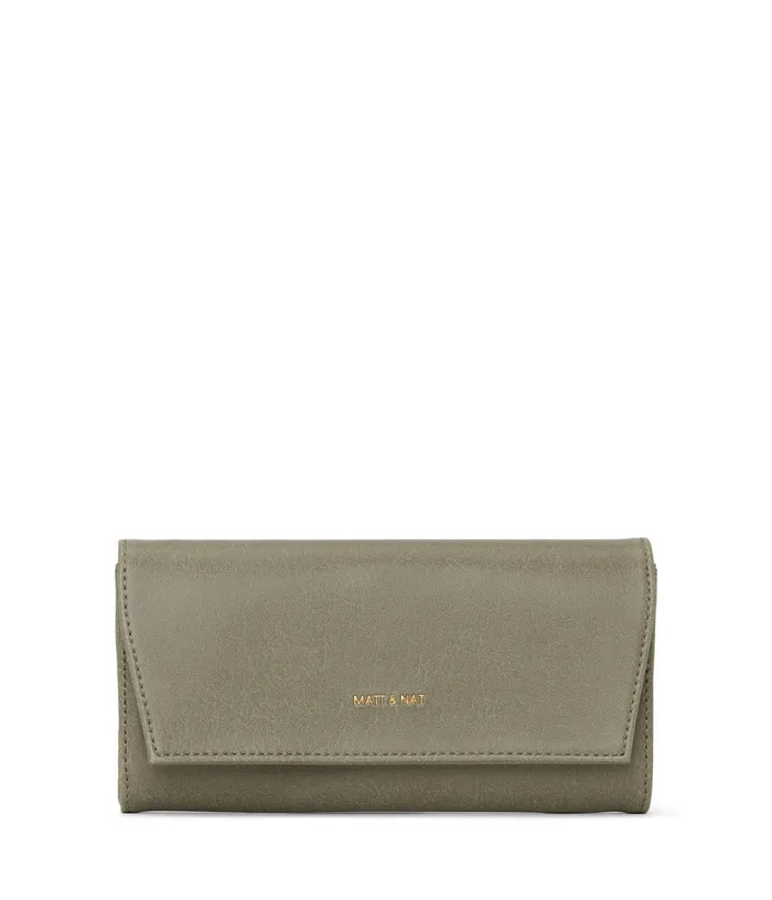 Women Vera Vegan Wallet 8211 Vintage Sage Matt and Nat Wallets