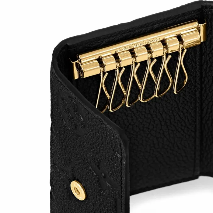 Women Wallets Louis Vuitton Louis Vuitton M64421 6 Key Holder Black 8211 Louis Vuitton Handbag Store