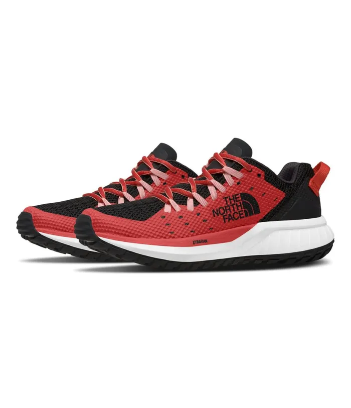 Womens Ultra Endurance XF Asphalt Greycayenne Red The North Face Sneakers