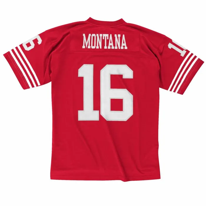 Youth Big Kids Mitchell and Ness Legacy Jersey San Francisco 49ers 1990 Joe Montana Youth Big Kids Mitchell and Ness Legacy Jersey San Francisco 49ers 1990 Joe Montana
